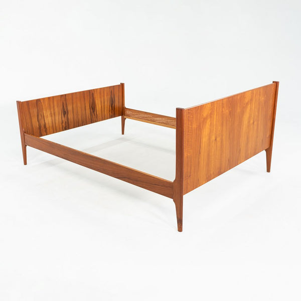 1960s Kai Kristiansen for Dyrlund Teak Full Size Bed with
