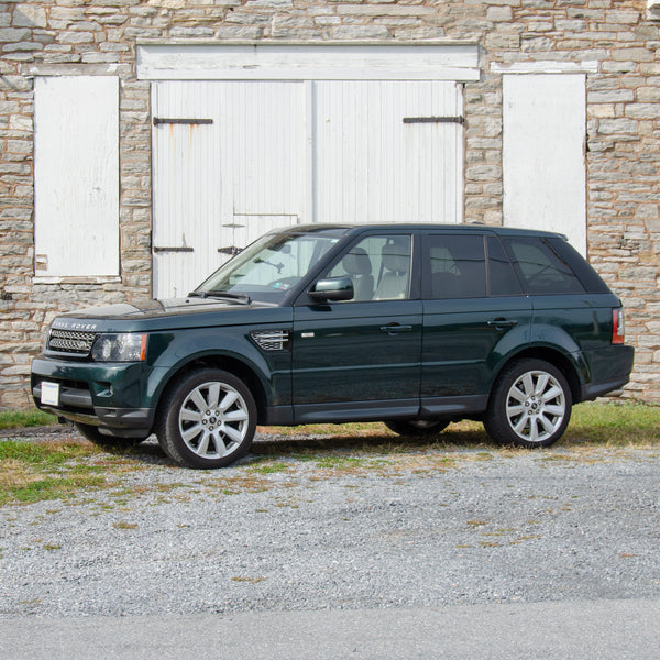 Green range rover sport deals