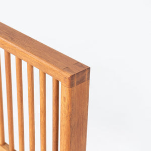1970s Charles Webb Twin Size Headboard in American White Oak 40 x 30 Inches