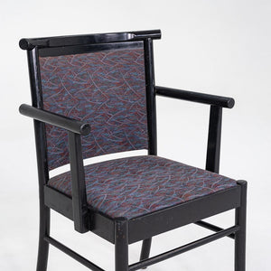 1980s Set of Four Werther Toffoloni for Cassina/Atelier International Arm Chairs