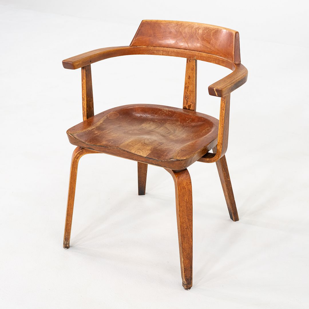1951 W199 Dining Armchair by Walter Gropius & Ben Thompson for Thonet 18x Avail