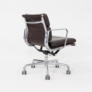 2019 Herman Miller Eames Soft Pad Management Desk Chair Brown Leather 7x Avail