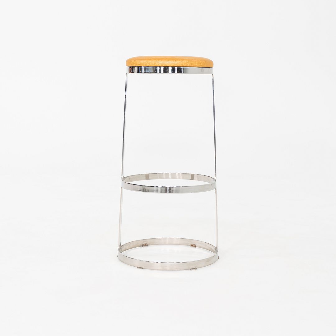 2010 Lievore Altherr Molina for Bernhardt Design Aro Bar Stool with Swivel Seat 15x Available