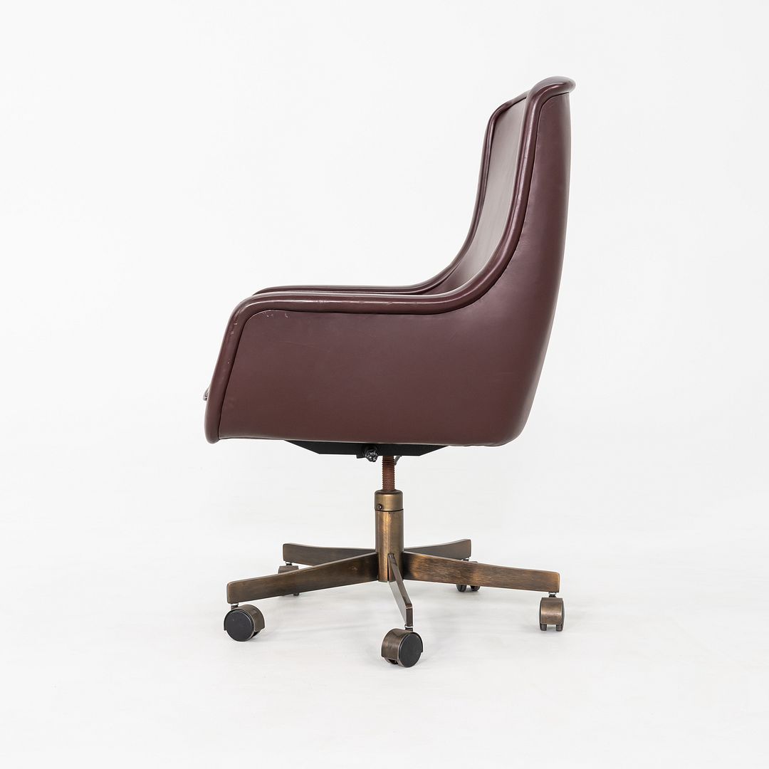 1991 Ward Bennett Executive Desk Chair for Brickel Associates 12x Available