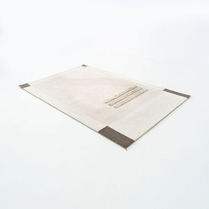 C. 1998 Kurt Meinecke for Herman Miller Textured Tibetan Tufted Rug 5x8 feet