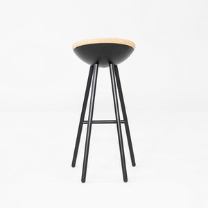 2010s Note Design Studio for Mitab Boet Bar Stool in Metal w/ Cork Seat 5x Avail