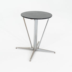 1960s Chromed Steel Hightop Dining Cafe Table after Chromcraft JB VAN Sciver