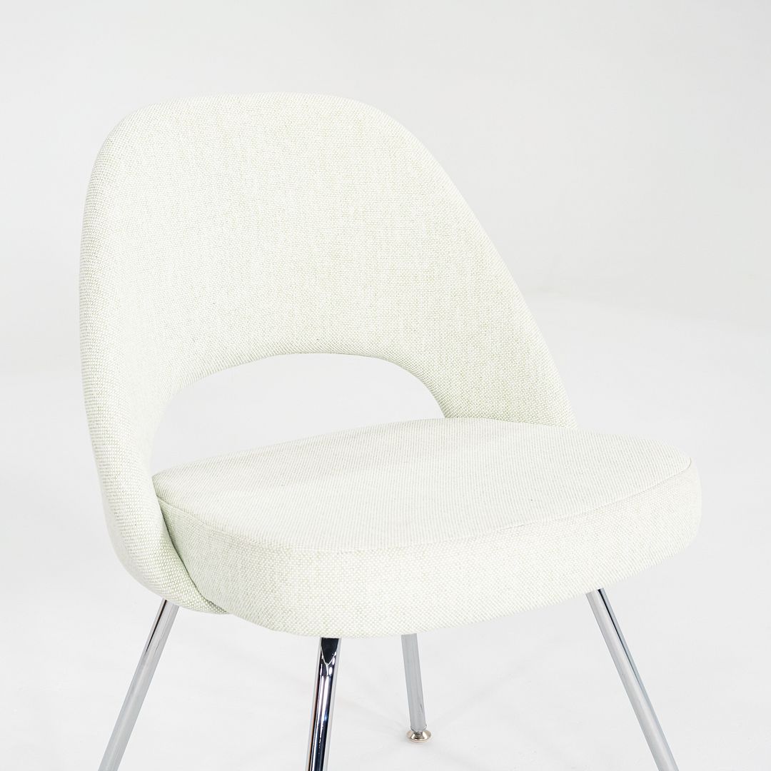 2019 Eero Saarinen for Knoll Armless Executive Dining Chair in Green 11x Avail