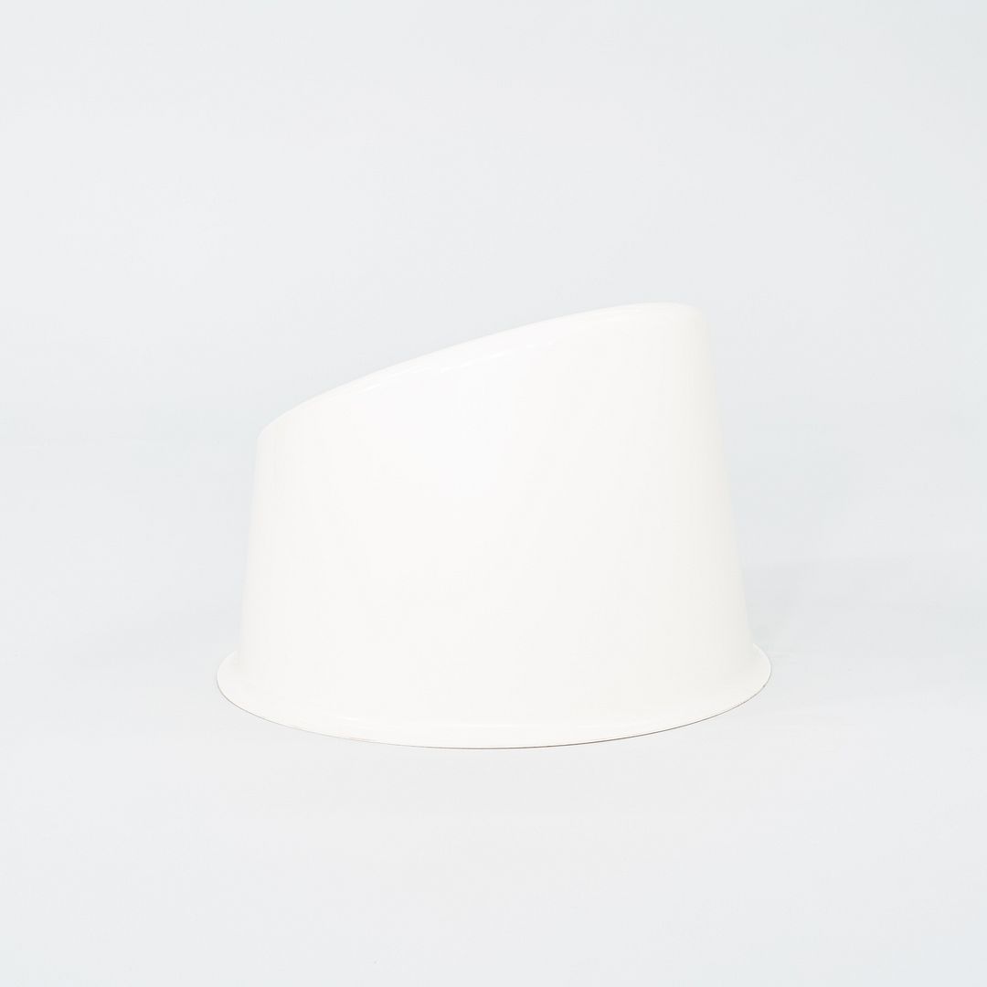 2024 Set of Four Verner Panton for Verpan Panto Pop Lounge Chairs White Plastic