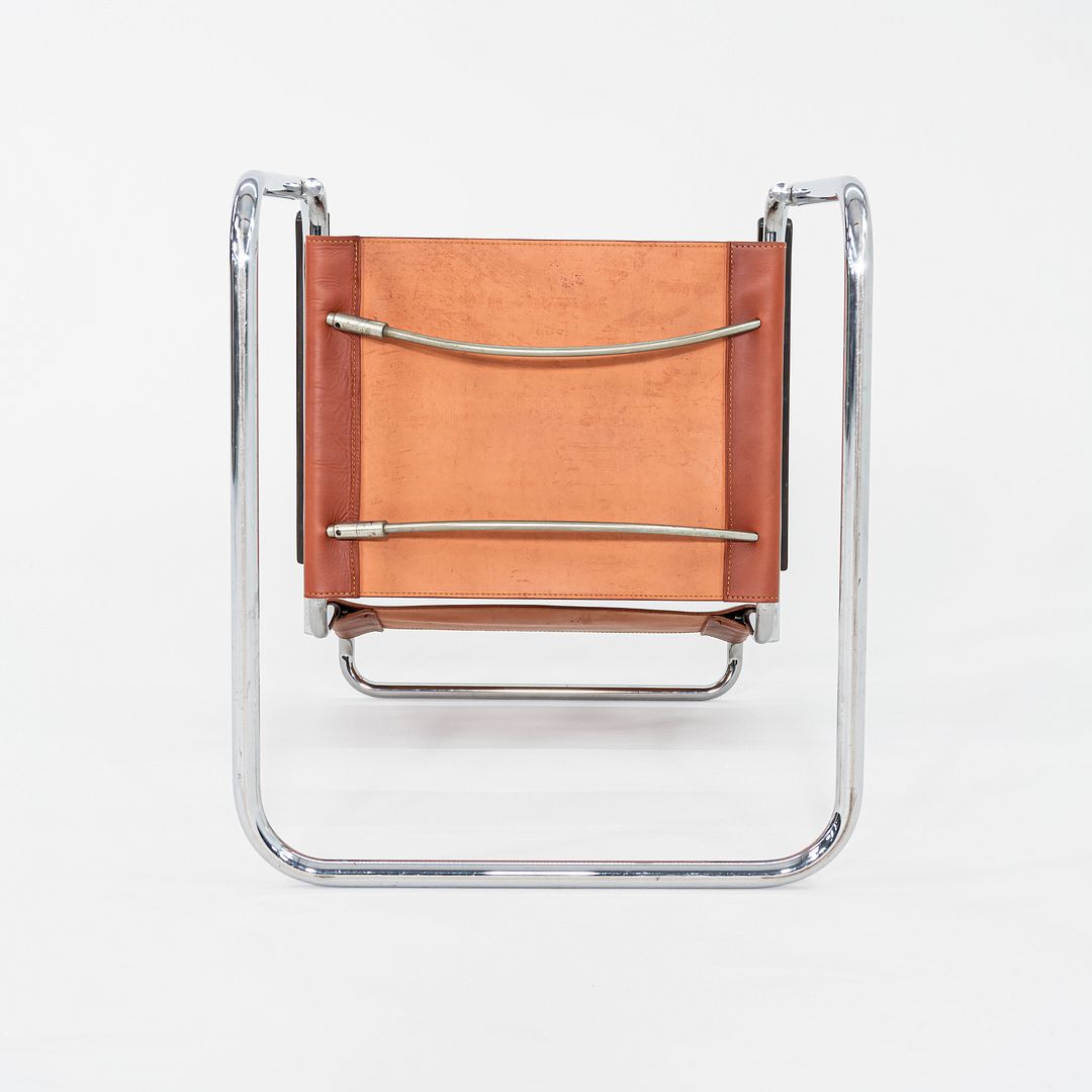 1960s Set of Eight Marcel Breuer for Thonet Dining Chairs in New Chestnut Saddle Leather