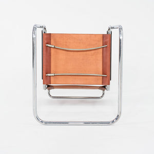 1960s Set of Eight Marcel Breuer for Thonet Dining Chairs in New Chestnut Saddle Leather