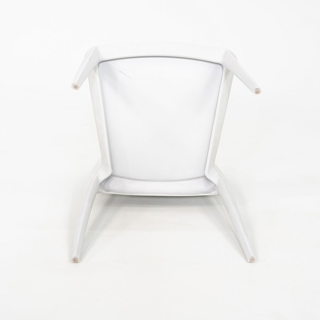 2010s Set of Six Mario Bellini for Heller Dining Chairs in White Polypropylene