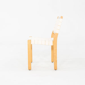 1980s Pair of Alvar & Aino Aalto for Artek 611 Stacking Dining / Side Chairs