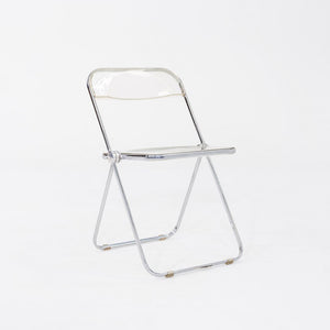 1970s Set of Six Giancarlo Piretti for Anonima Castelli Plia Folding Chairs