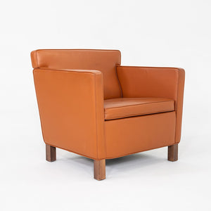 2010s Mies Van Der Rohe for Knoll Krefeld Club Chair Cognac Leather Upholstery