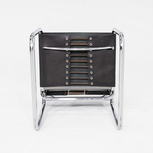 1970s Set of Five Nicos Zographos CH66 Dining Side Chairs with New Black Leather