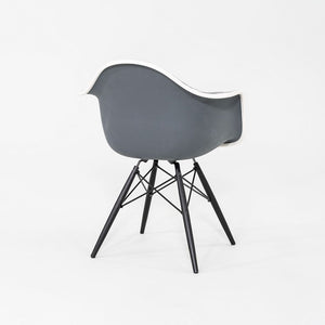 2022 Herman Miller Eames DAW Dining Chair Grey Fabric Upholstery & Eiffel Base