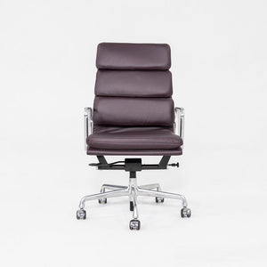 2014 Herman Miller Eames Soft Pad Executive Desk Chair with Burgundy Leather