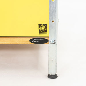 2000s Charles and Ray Eames for Herman Miller EDU Multicolor Desk w/ File Drawer