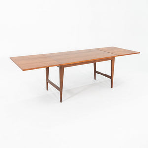 1960s Poul Cadovius Cado Dining Table in Teak with Two Leaves 94x32x29 inches