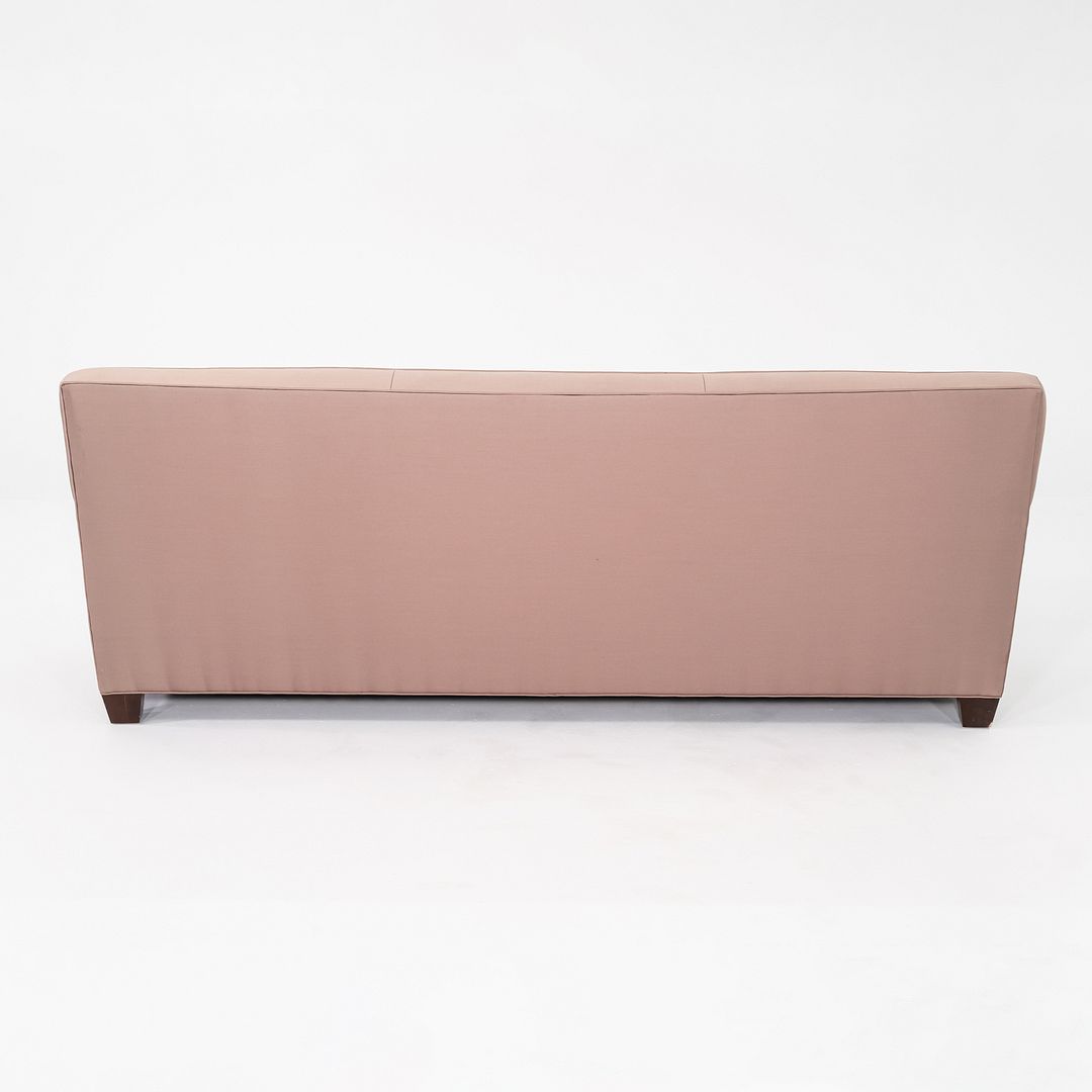 2004 Patrick Naggar for Arc International Three-Seat Twist Sofa in Griege Fabric