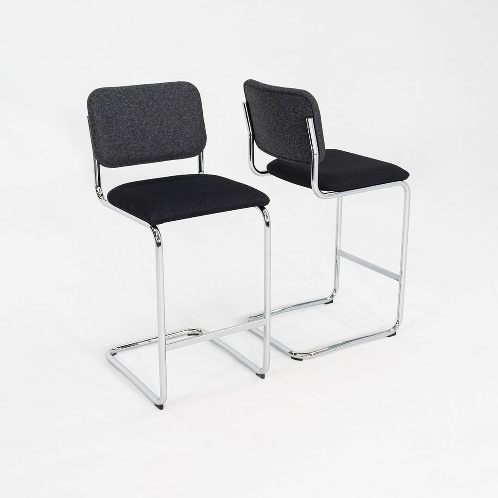 C. 2020 In-Box Marcel Breuer for Knoll Cesca Bar Stool w/ Fabric 12x Available
