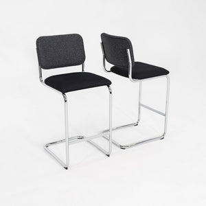 C. 2020 In-Box Marcel Breuer for Knoll Cesca Bar Stool w/ Fabric 12x Available