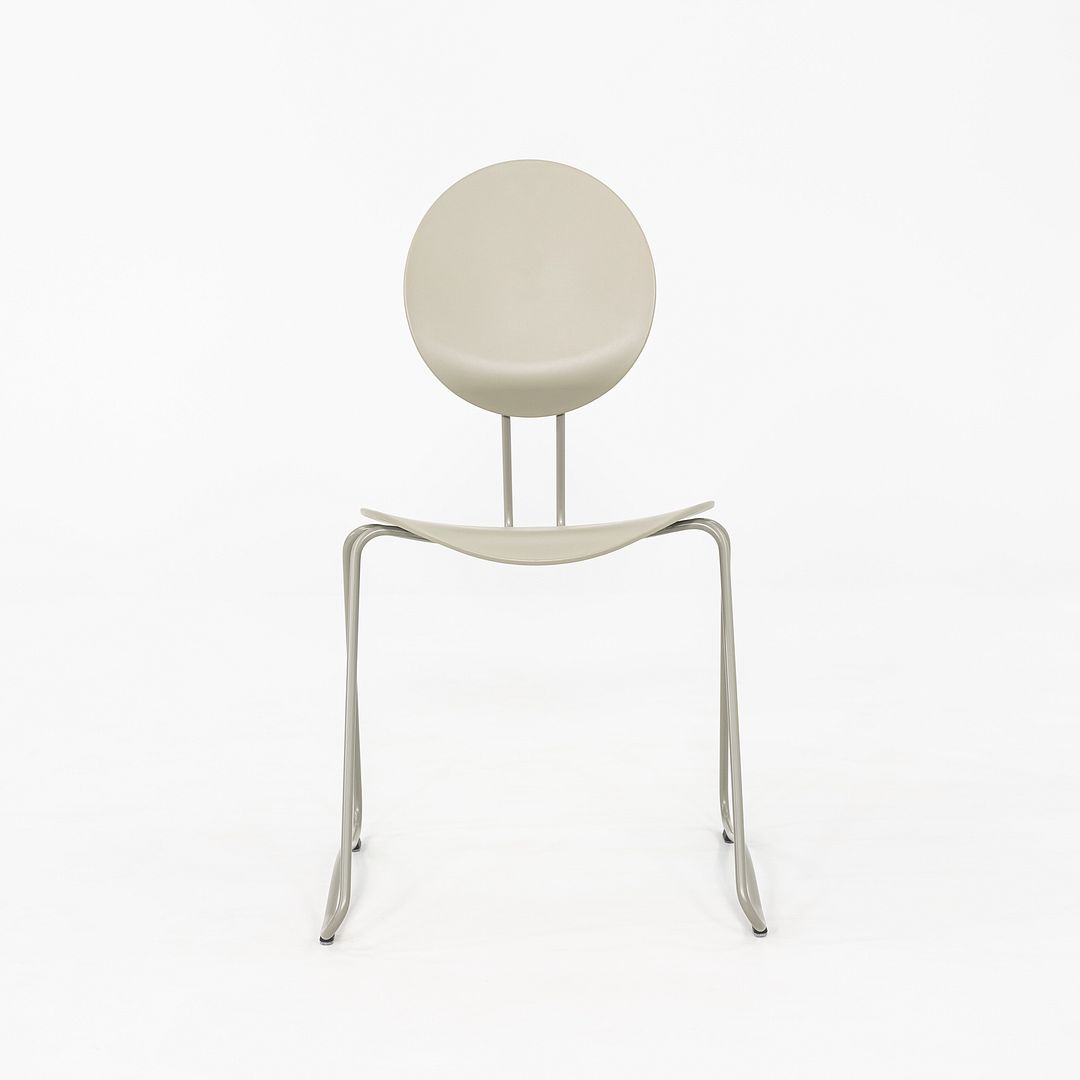 2024 Set of Four Verner Panton for Verpan Flex Chair in Grey Frame w/ Grey Seat