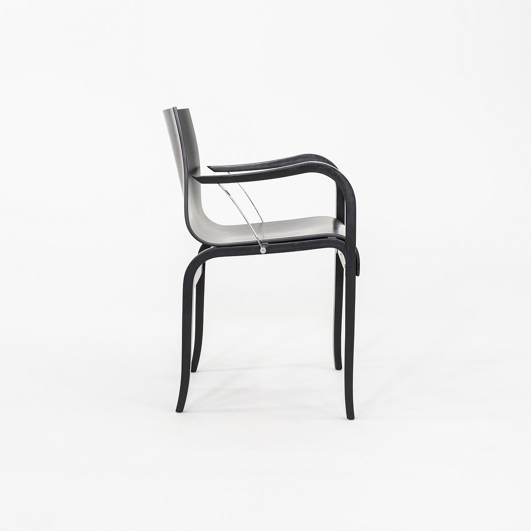 1970s Pair of Ginotta Bentwood Dining Chairs by Enrico Franzolini for Crassevig