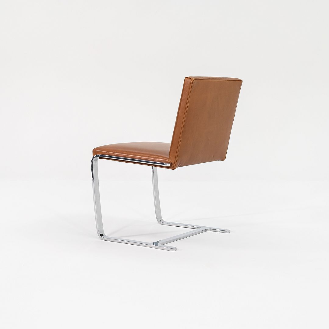 1970s Armless Brno Chair Mies van der Rohe for Knoll / Brueton / Gratz in Cognac