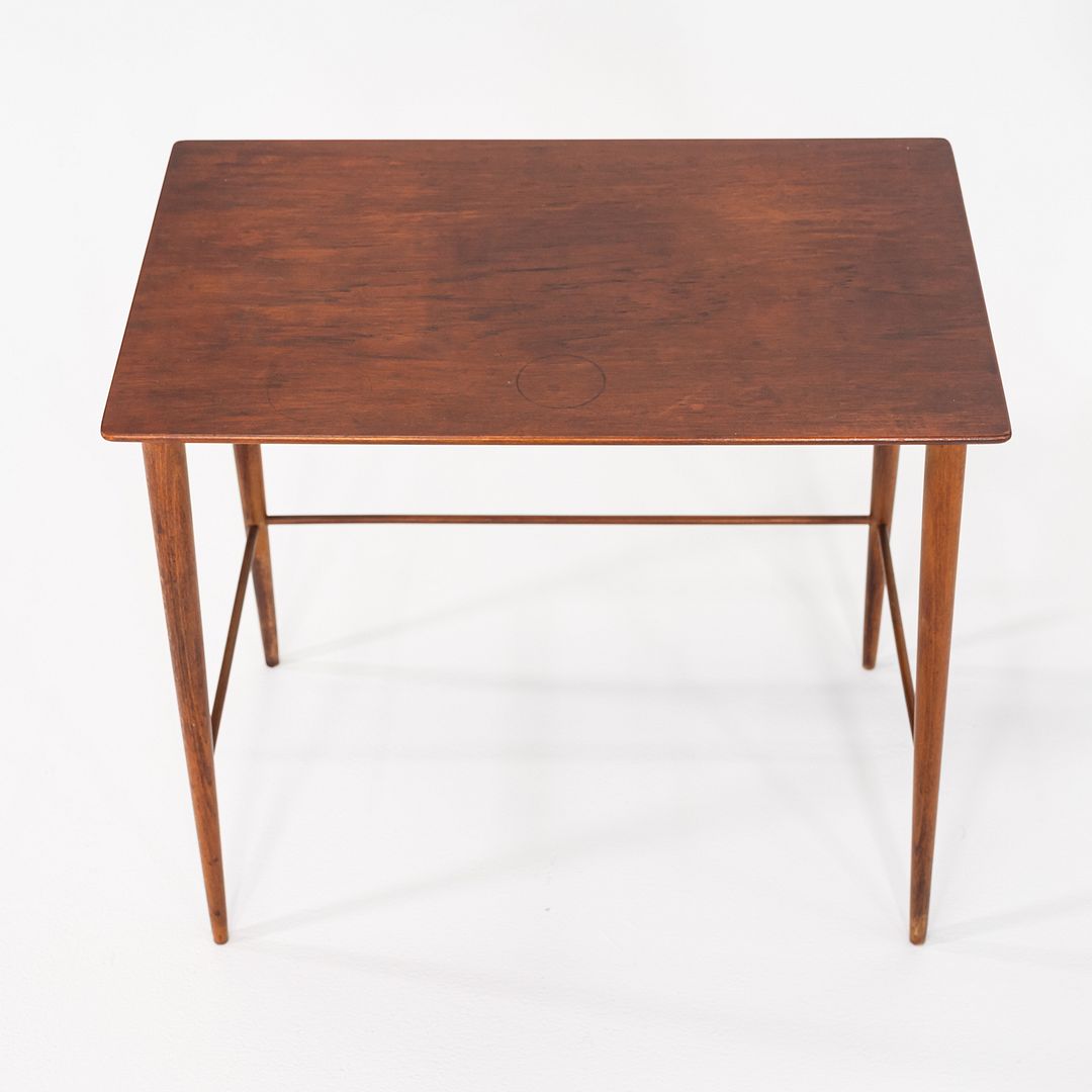 1970s Set of Three Danish Teak Nesting Tables with Clean Lines, Made in Denmark