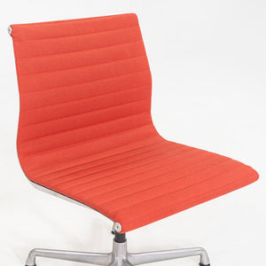 2006 Herman MillerEames Armless Aluminum Group Side / Desk Chair in Red 7x Avail