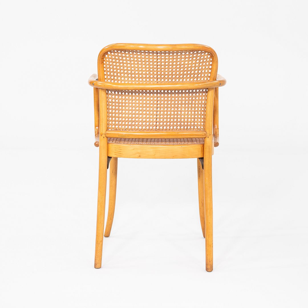 1980s Set of 10 Model 811 Prague Chairs by Josef Hoffman for Stendig / Thonet