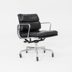 1997 Herman Miller Eames Management Soft Pad Desk Chair in Black Leather 12+ Avail