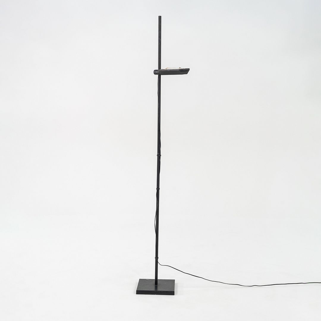 1980s Postmodern Lite Source Floor Lamp in Black for Underwriters Laboratories