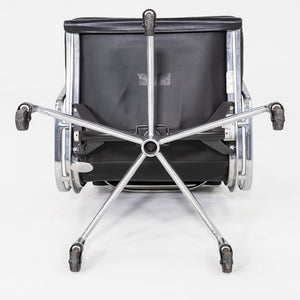 1997 Herman Miller Eames Management Soft Pad Desk Chair in Black Leather 12+ Avail