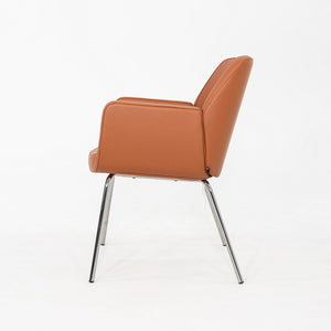 2020s Brian Kane for Coalesse Bindu Guest / Dining Chair in Cognac 12+ Available