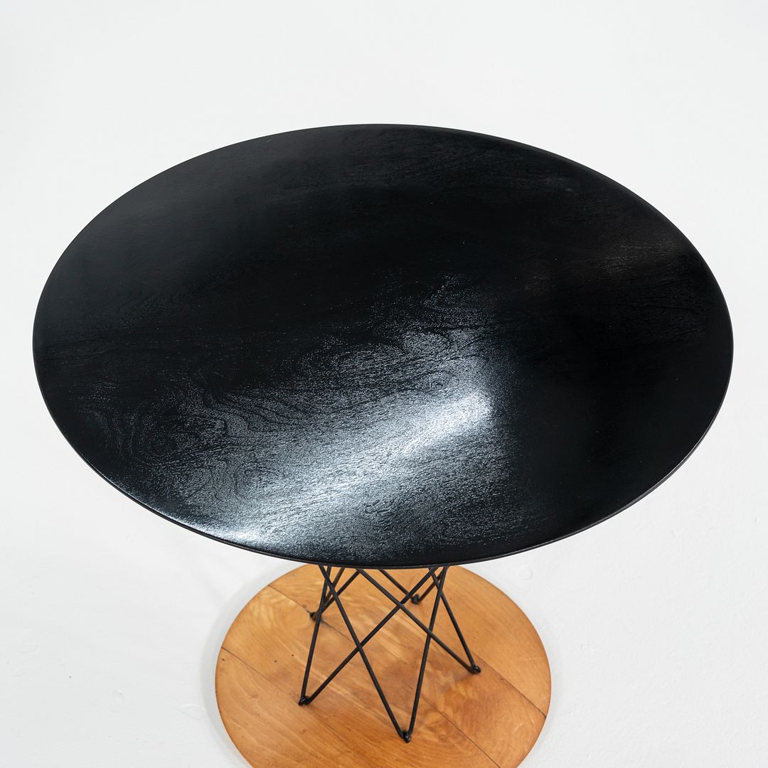 1950s Isamu Noguchi for Knoll Children's Cyclone Table with 24" Black Top, Model 87
