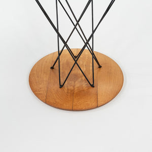 1950s Isamu Noguchi for Knoll Children's Cyclone Table with 24" Black Top, Model 87