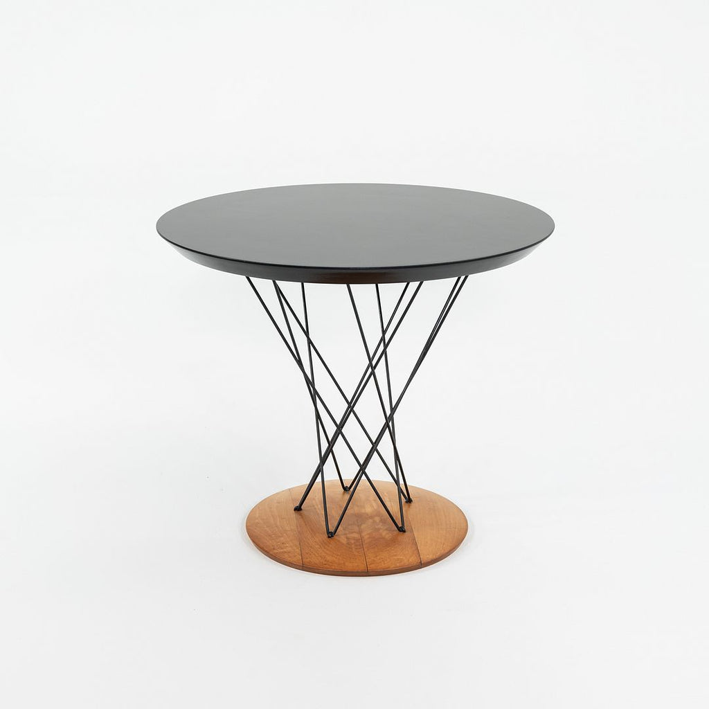 1950s Isamu Noguchi for Knoll Children's Cyclone Table with 24" Black Top, Model 87