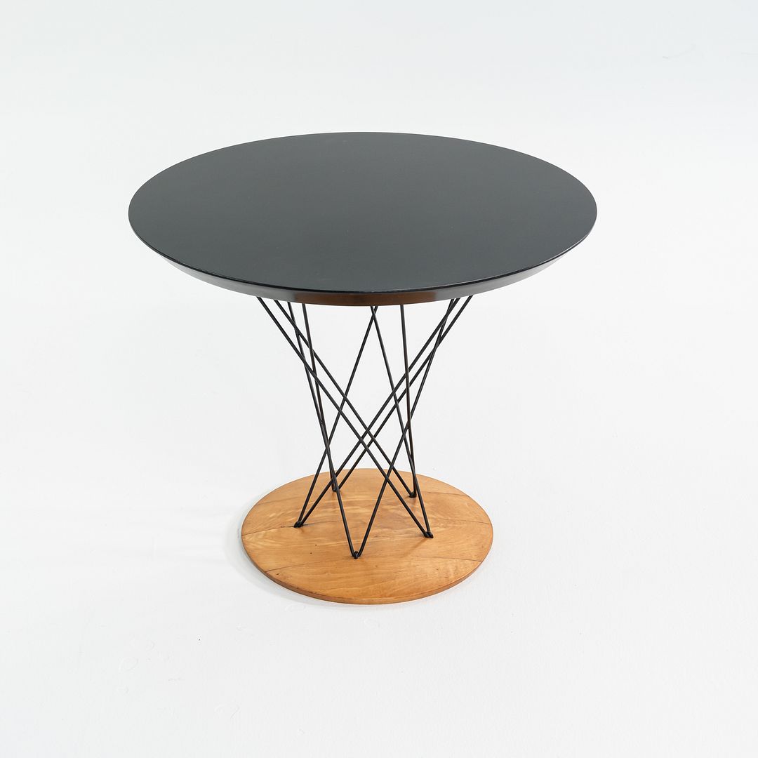 1950s Isamu Noguchi for Knoll Children's Cyclone Table with 24" Black Top, Model 87