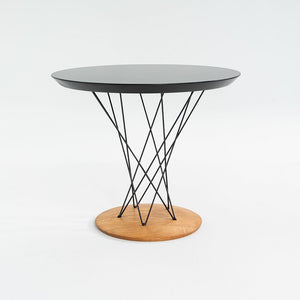 1950s Isamu Noguchi for Knoll Children's Cyclone Table with 24" Black Top, Model 87