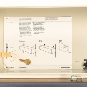 1978 Overhead Cabinets George Nelson Herman Miller Action Office Series 6x Avail