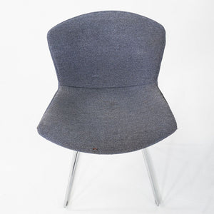 2011 Pair of Harry Bertoia for Knoll Wire Dining Side Chairs with Full Pads