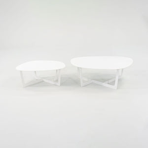 2010s Erik Jorgensen Insula Coffee Table by Ernst & Jensen in White Small 2x Available
