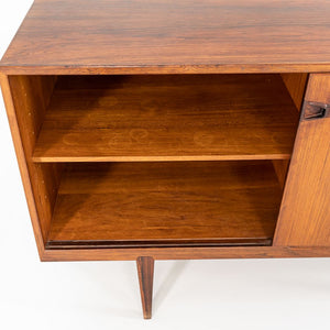 1950s Brazilian Rosewood Credenza Cabinet by Henry Rosengren Hansen for Brande Møbelindustri