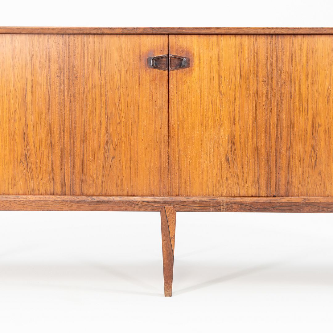 1950s Brazilian Rosewood Credenza Cabinet by Henry Rosengren Hansen for Brande Møbelindustri