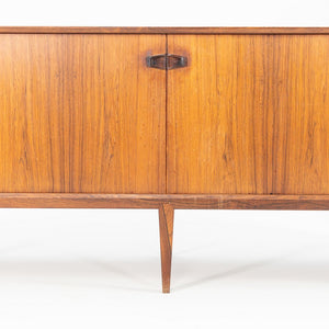 1950s Brazilian Rosewood Credenza Cabinet by Henry Rosengren Hansen for Brande Møbelindustri