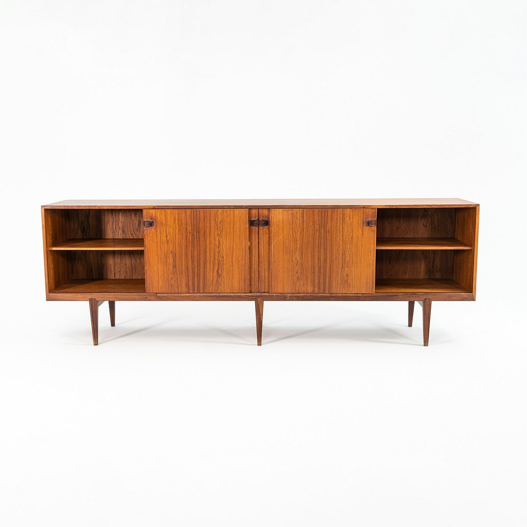 1950s Brazilian Rosewood Credenza Cabinet by Henry Rosengren Hansen for Brande Møbelindustri