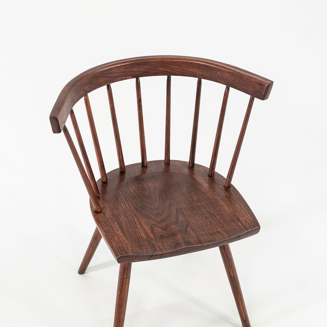 SOLD 1949 Set of Four N19 Straight Chairs by George Nakashima for Knoll Associates in Walnut